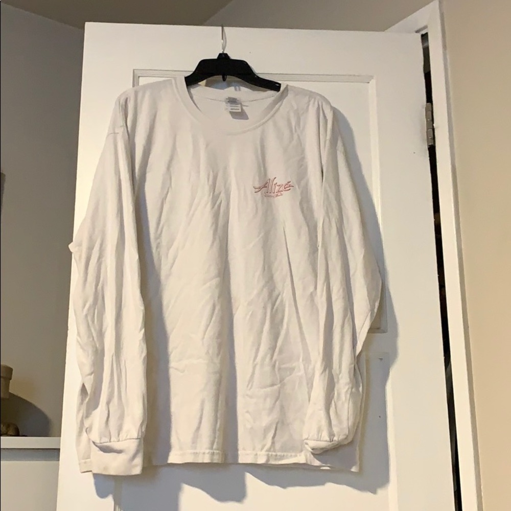 Alizé long sleeve white shirt